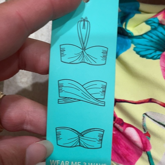 NWT Seafolly Wrap Front Bandeau Bikini Top 6 - Picture 5 of 7